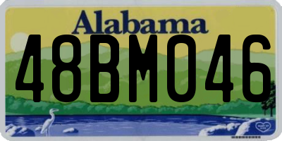 AL license plate 48BM046
