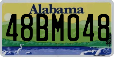 AL license plate 48BM048