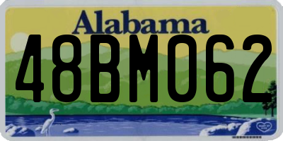 AL license plate 48BM062