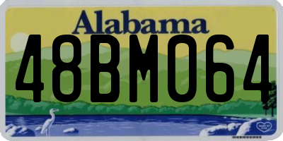 AL license plate 48BM064