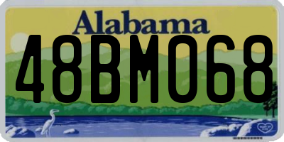 AL license plate 48BM068