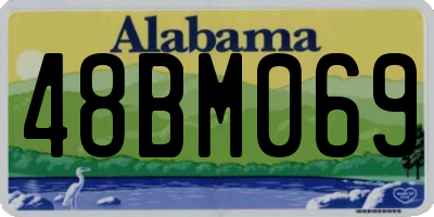 AL license plate 48BM069
