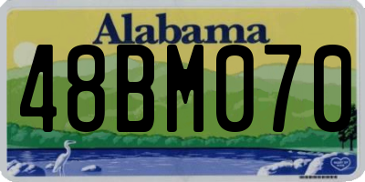 AL license plate 48BM070