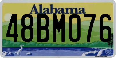 AL license plate 48BM076