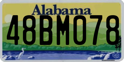 AL license plate 48BM078