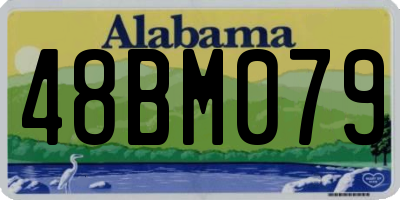 AL license plate 48BM079
