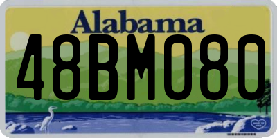 AL license plate 48BM080