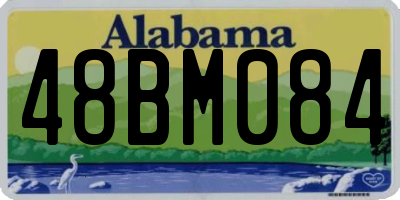 AL license plate 48BM084