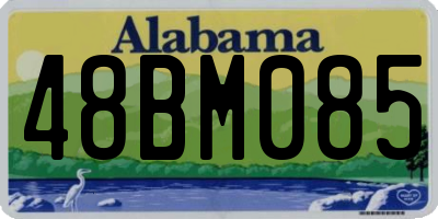 AL license plate 48BM085