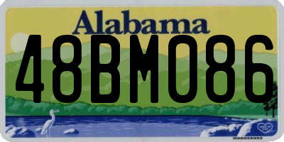 AL license plate 48BM086