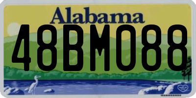 AL license plate 48BM088