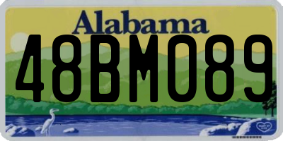 AL license plate 48BM089