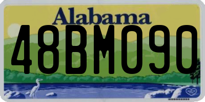 AL license plate 48BM090