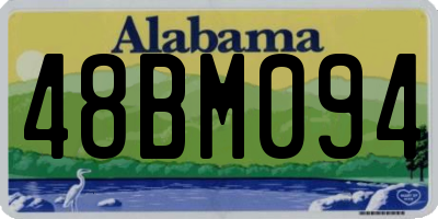 AL license plate 48BM094