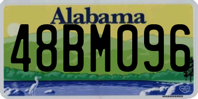 AL license plate 48BM096