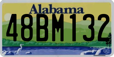 AL license plate 48BM132