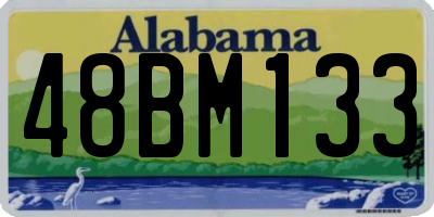 AL license plate 48BM133