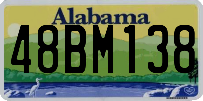 AL license plate 48BM138