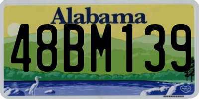 AL license plate 48BM139