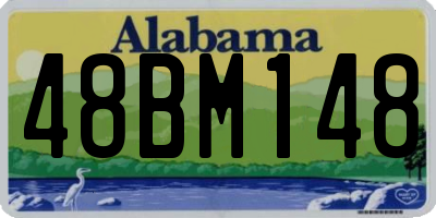 AL license plate 48BM148