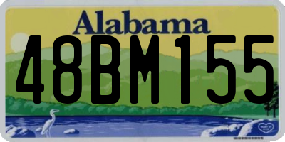 AL license plate 48BM155