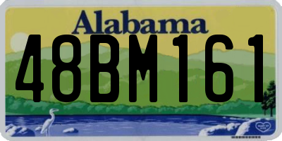 AL license plate 48BM161