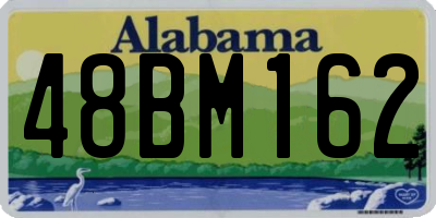 AL license plate 48BM162