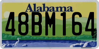 AL license plate 48BM164