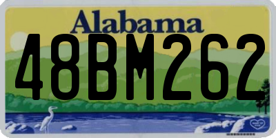 AL license plate 48BM262