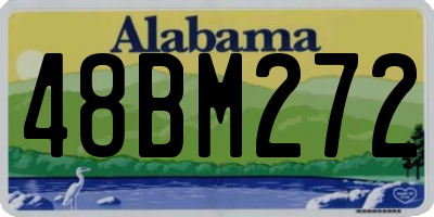 AL license plate 48BM272
