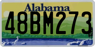 AL license plate 48BM273