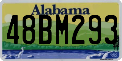 AL license plate 48BM293