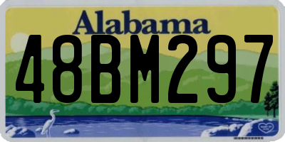 AL license plate 48BM297