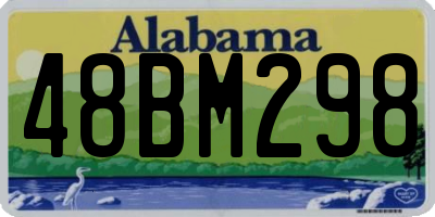 AL license plate 48BM298