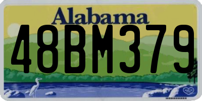AL license plate 48BM379