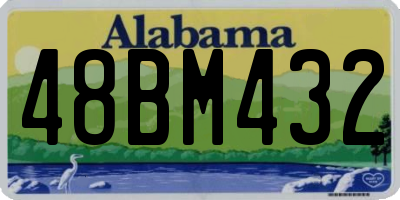 AL license plate 48BM432