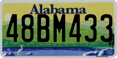 AL license plate 48BM433