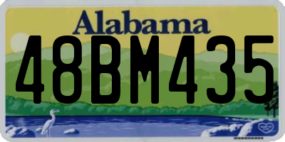 AL license plate 48BM435