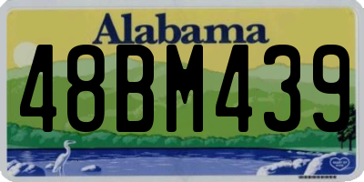 AL license plate 48BM439