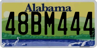 AL license plate 48BM444