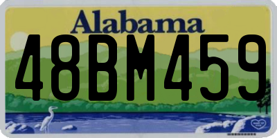 AL license plate 48BM459