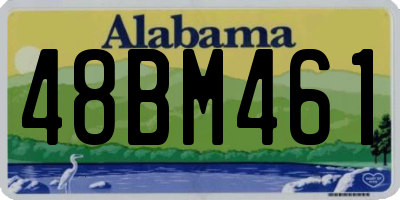 AL license plate 48BM461