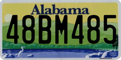 AL license plate 48BM485