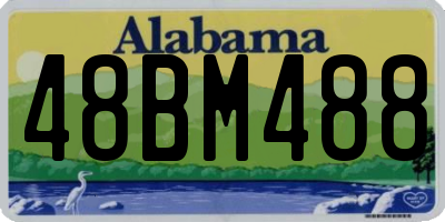 AL license plate 48BM488
