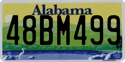 AL license plate 48BM499
