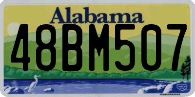 AL license plate 48BM507