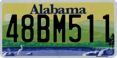AL license plate 48BM511