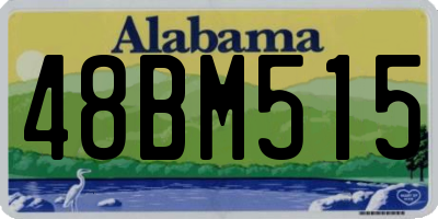 AL license plate 48BM515