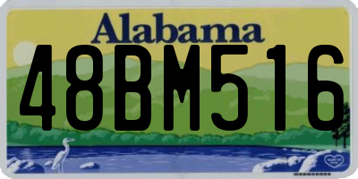 AL license plate 48BM516