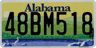 AL license plate 48BM518